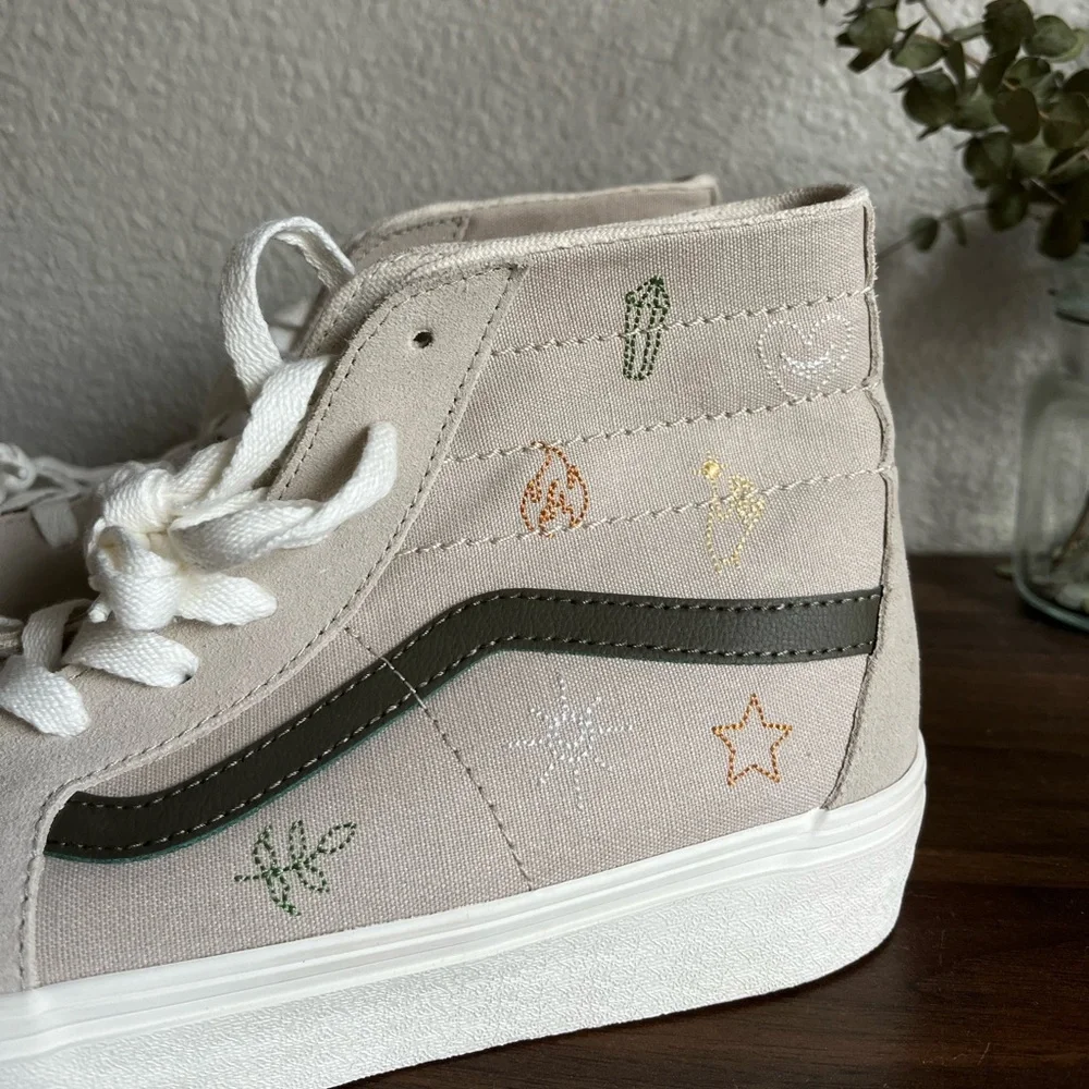 NWOT SK8-Hi Tapered VR3 Sneakers | Beige - Picture 4 of 5